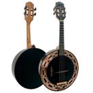 Banjo Eletroacústico Ativo Marquês BAJ-221BKSEQ Preto-Rosé