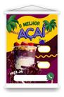 Banner Açaí 30x40cm para Uso Interno e Externo Banner Açaí 30x40cm para Uso Interno e Externo