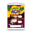 Banner Açaí 30x40cm para Uso Interno e Externo Banner Açaí 30x40cm para Uso Interno e Externo