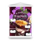 Banner Açaí 60x80cm Placas Iguassu: Pendure, Decore, Divulgue e Venda - Resistentes ao Sol e Chuva, Ideal para Uso Interno e Externo