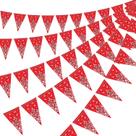 Banner Bandana Triangular para Festa - Pacote com 5 Unidades (3m)