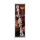 Banner Brigadeiro Doce Chocolate Confeitaria Lona 100x30cm