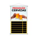 Banner Cervejas Bebidas Tabela Preços 60x40cm