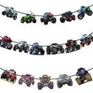 Banner de aniversário CupaPlay Monster Truck, decorações de festa