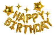 Banner de balões de aniversário HiParty, 23 unidades com kits de balões estelares