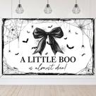 Banner de chá de bebê Backdrop Lecheme Halloween 180x110 cm