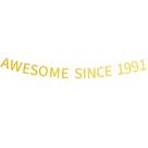 Banner de decorações de festa de aniversário LINGBOOM 34th Gold Glitter