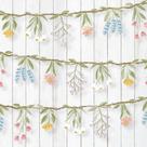 Banner de flores Garland Cheerland Wildflower Enchanted Garden Banner de flores Garland Cheerland Wildflower Enchanted Garden