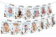 Banner de fotos mensal Funmemoir Cowboy 1st Birthday Boy Banner de fotos mensal Funmemoir Cowboy 1st Birthday Boy
