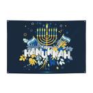 Banner de fundo Uniwneds Happy Hanukkah Chanukah 180x110cm