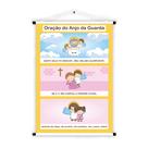 Banner De Lona Bíblico Catequese Santo Anjo do Senhor -85x60cm