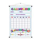 Banner de Lona Educativo Calendário Aniversariantes 1 70x55cm