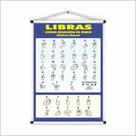 Banner de Lona Educativo Libras - 85x60cm Banner de Lona Educativo Libras - 85x60cm