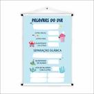 Banner de Lona Educativo Palavra do Dia -85x60cm