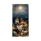 Banner De Natal Com Cena Da Natividade, Decoração Religiosa Para Parede, Decorações Suspensas Para