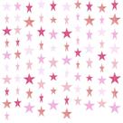 Banner de papel Garland Patelai Star 40m rosa roxo com glitter Banner de papel Garland Patelai Star 40m rosa roxo com glitter