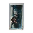 Banner De Porta De Halloween Com Fantasmas E Zumbis Em Poliéster Plano 2D Para Decoração De Festa