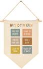 Banner de sala de aula FYSIA 39x28 cm Canvas Calm Poster