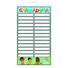 Banner Didático Chamadinha Nomes Alunos Infantil 1 x 0,6 m Sala Aula
