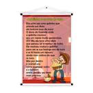 Banner Educativo em Lona A Galinha e os Ovos de Ouro