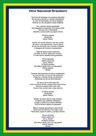 Banner Educativo Hino Nacional Brasileiro Adornos Cor da Bandeira 85x60cm