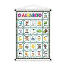 Banner Educativos em Tecido Oxford O Alfabeto 85x60cm
