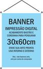 Banner em lona 280g 30x60cm