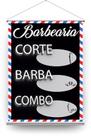 Banner em lona impresso 40x60 barbearia