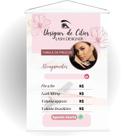 Banner em Lona para Designer de Cílios / Lash Designer Uso interno e externo Banner em Lona para Designer de Cílios / Lash Designer Uso interno e externo
