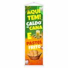 Banner Faixa Lona Caldo de Cana e Pastel Pastelaria Lanchonete Mercearia Quiosque Baraquinha Divulgação Propaganda Garapa Garaperia Comida 100x30