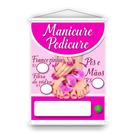 Banner Manicure Pedicure Francesinha Fibra Ref:7 SEM PERSONALIZAÇÃO Não mancha Não desbota Sol e chuva Banner Manicure Pedicure Francesinha Fibra Ref:7 SEM PERSONALIZAÇÃO Não mancha Não desbota Sol e chuva