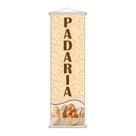 Banner Padaria Panificadora Pães Comida Serviço 100x30cm Banner Padaria Panificadora Pães Comida Serviço 100x30cm