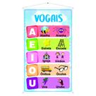Banner Pedagógico Vogais Ilustrado Material Didático Infantil
