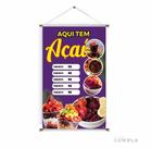 Banner pronto Açaí BA 408 medida 45x70 cm arte Pronta