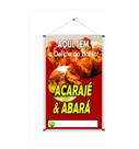 Banner pronto Acarajé da Bahia BA 002 medida 45x70 cm arte pronta