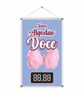 Banner pronto Algodão Doce REF 009 medida 45x70 cm (arte Pronta)