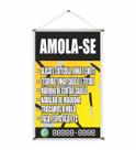Banner pronto Algodão Doce REF 011 medida 45x70 cm (arte Pronta)