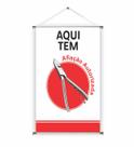 Banner pronto Alicate REF 013 medida 45x70 cm (arte Pronta)