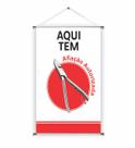 Banner pronto Alicate REF 013 medida 45x70 cm (arte Pronta)