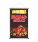 Banner pronto Assado REF 023 medida 45x70 cm (arte Pronta)