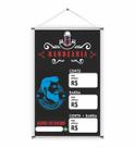 Banner pronto Barbeiro REF 026 medida 45x70 cm (arte Pronta)