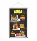 Banner pronto Bebidas/Adega BA 049 medida 45x70 cm arte pronta