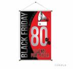 Banner pronto Black Friday BA 228 medida 45x70 cm arte pronta
