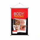 Banner pronto Body Piercing BA 056 medida 45x70 cm arte pronta