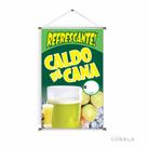 Banner pronto Caldo de Cana BA 254 medida 45x70 cm arte pronta