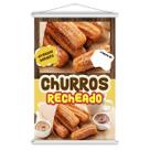 Banner Pronto Churros Recheado 60x90cm