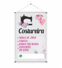 Banner pronto Costureira BA 121 medida 45x70 cm arte pronta
