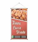 Banner pronto Cueca Virada BA 123 medida 45x70 cm arte pronta