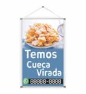 Banner pronto Cueca Virada BA 124 medida 45x70 cm arte pronta