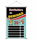 Banner pronto Distribuidoras de Bebidas BA 044 medida 45x70 cm arte pronta